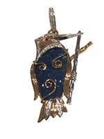 Anhänger Silvia Kelly Dame Natura in Gold Pietre dure PMOD.A-351830